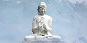 Witte Boeddha